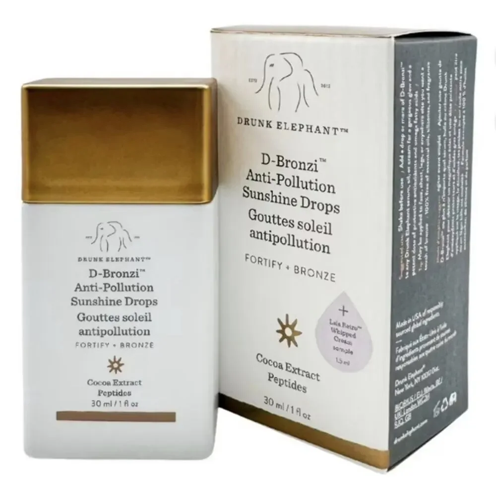 Drunk Elephant D-Bronzi Anti-Pollution Sunshine Drops Liquid Bronzer 1 fl oz